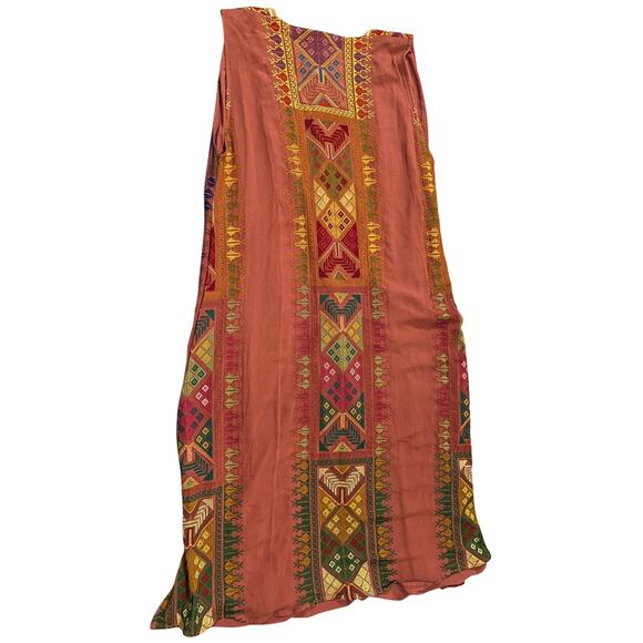 CUSTOM embroidered midi vest, one size. new w/o tags - Picture 2 of 4